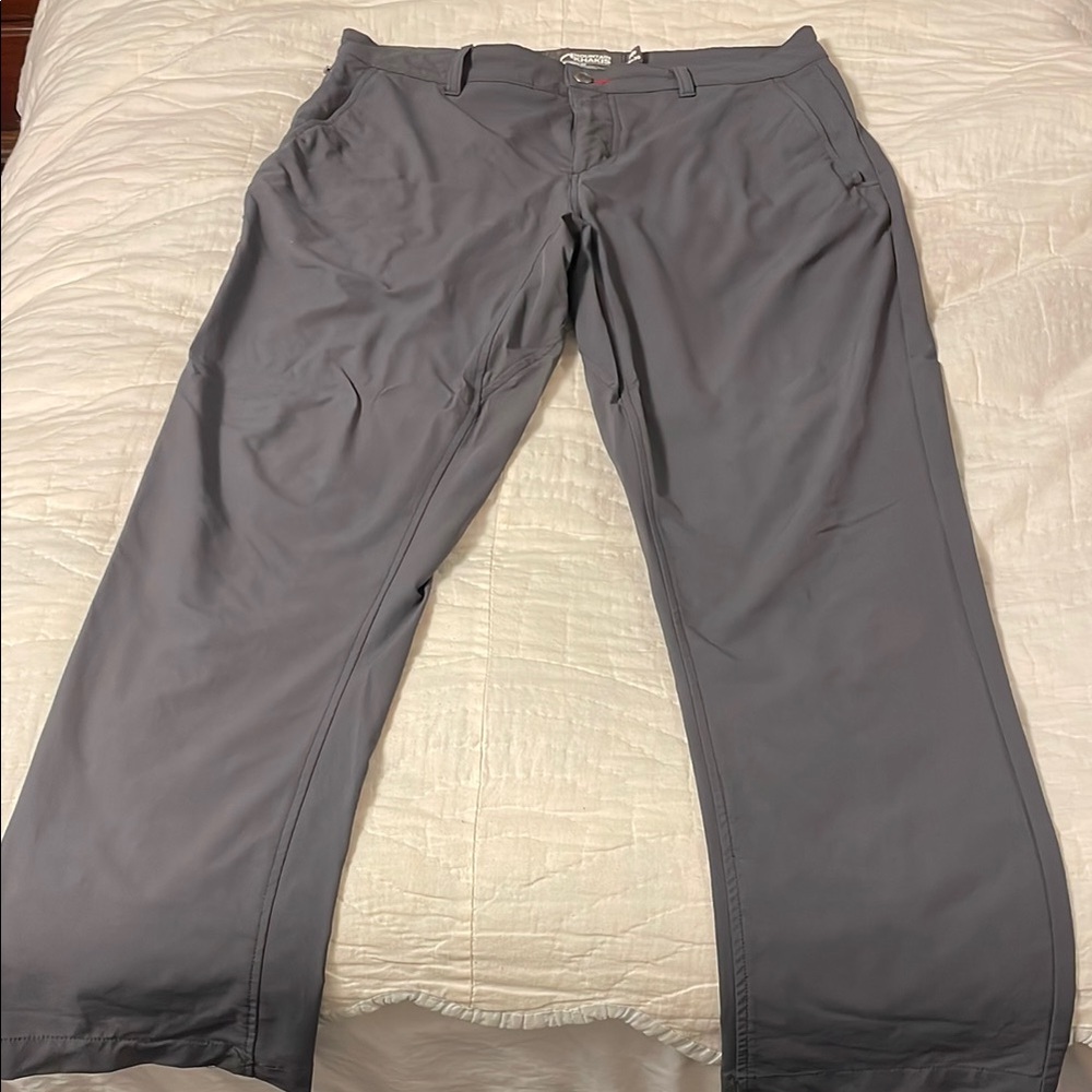Mountain Khakis Gray Dress Pants Versatile Style